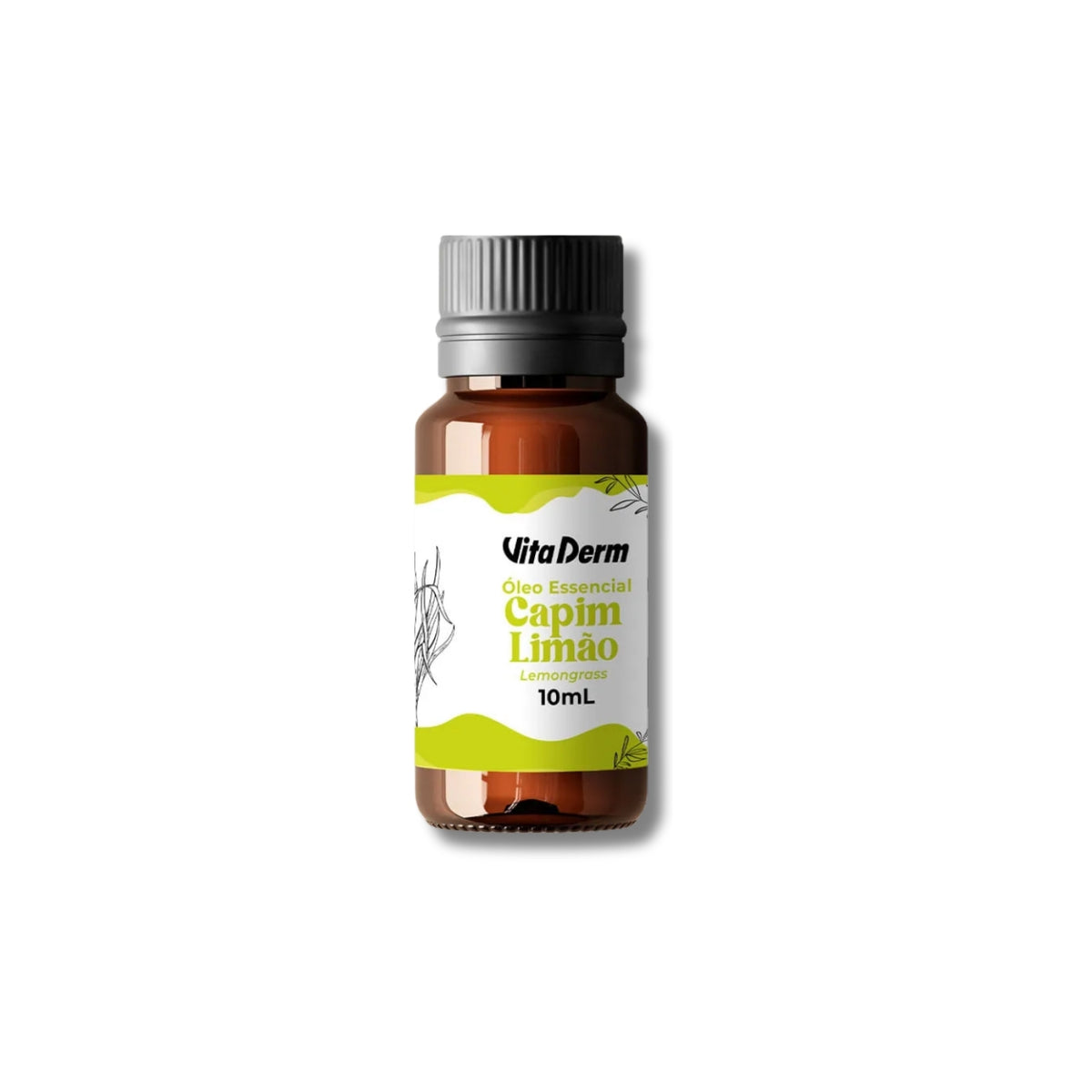 Oleo Essencial Vita Derm Capim Limão 100% Puro 10 ml
