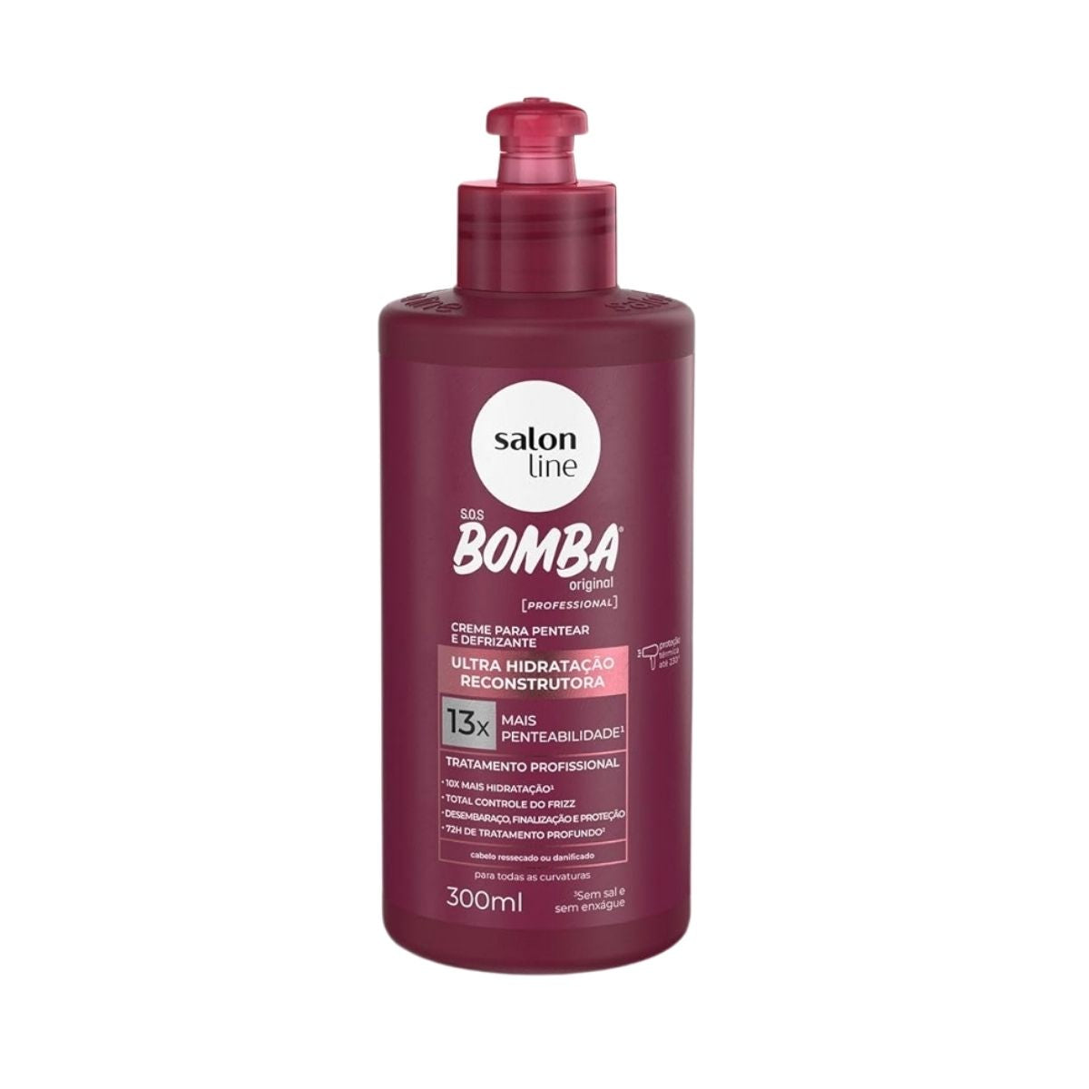 Creme de Pentear Salon Line SOS Bomba Ultra-Hidratação 300 ml