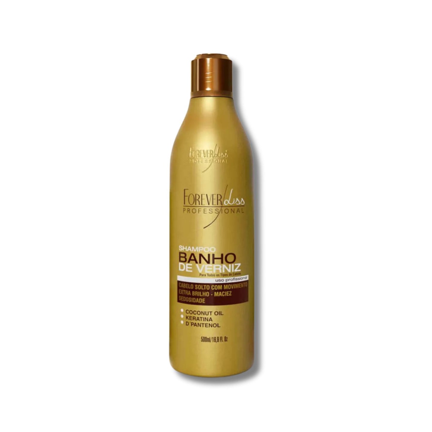 Shampoo Forever Liss Banho de Verniz 500 ml