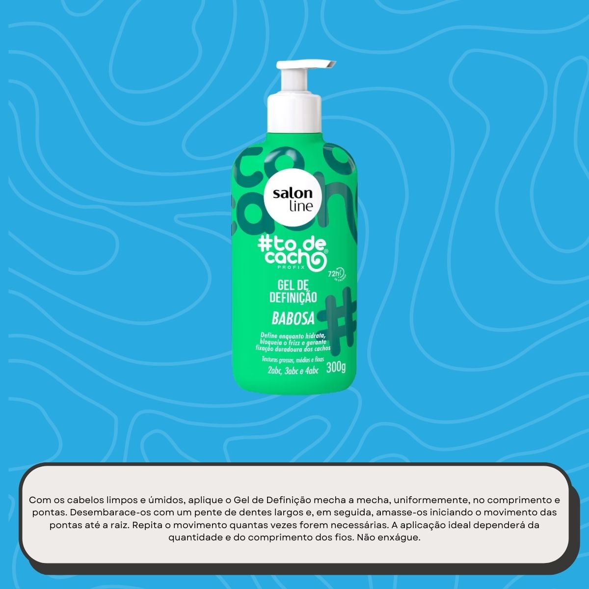 Gel de Definição Salon Line #todecacho Babosa 300 ml