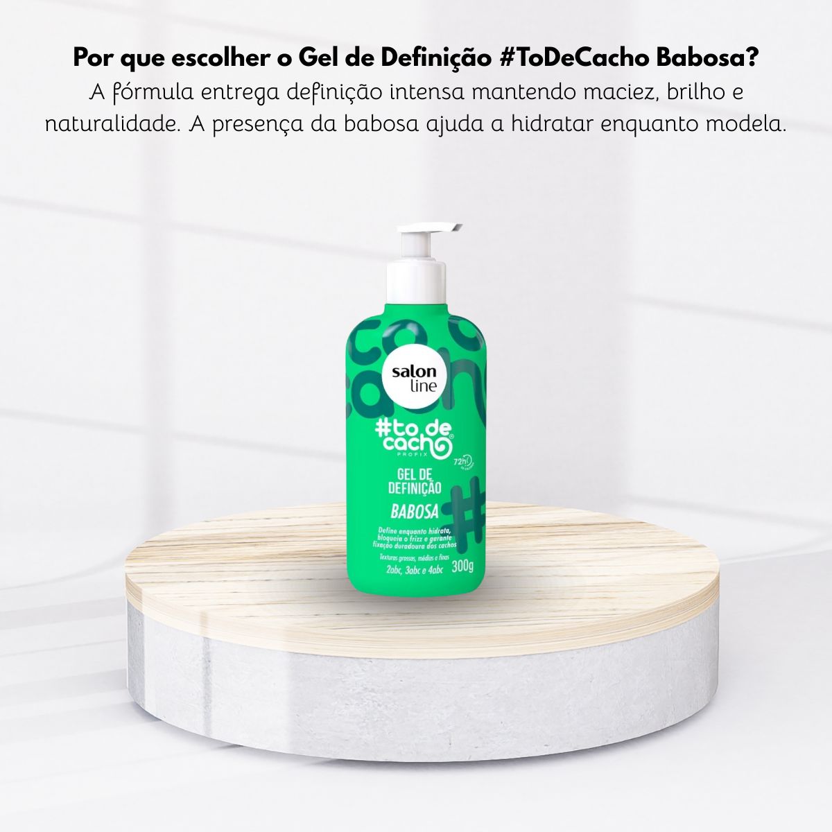 Gel de Definição Salon Line #todecacho Babosa 300 ml