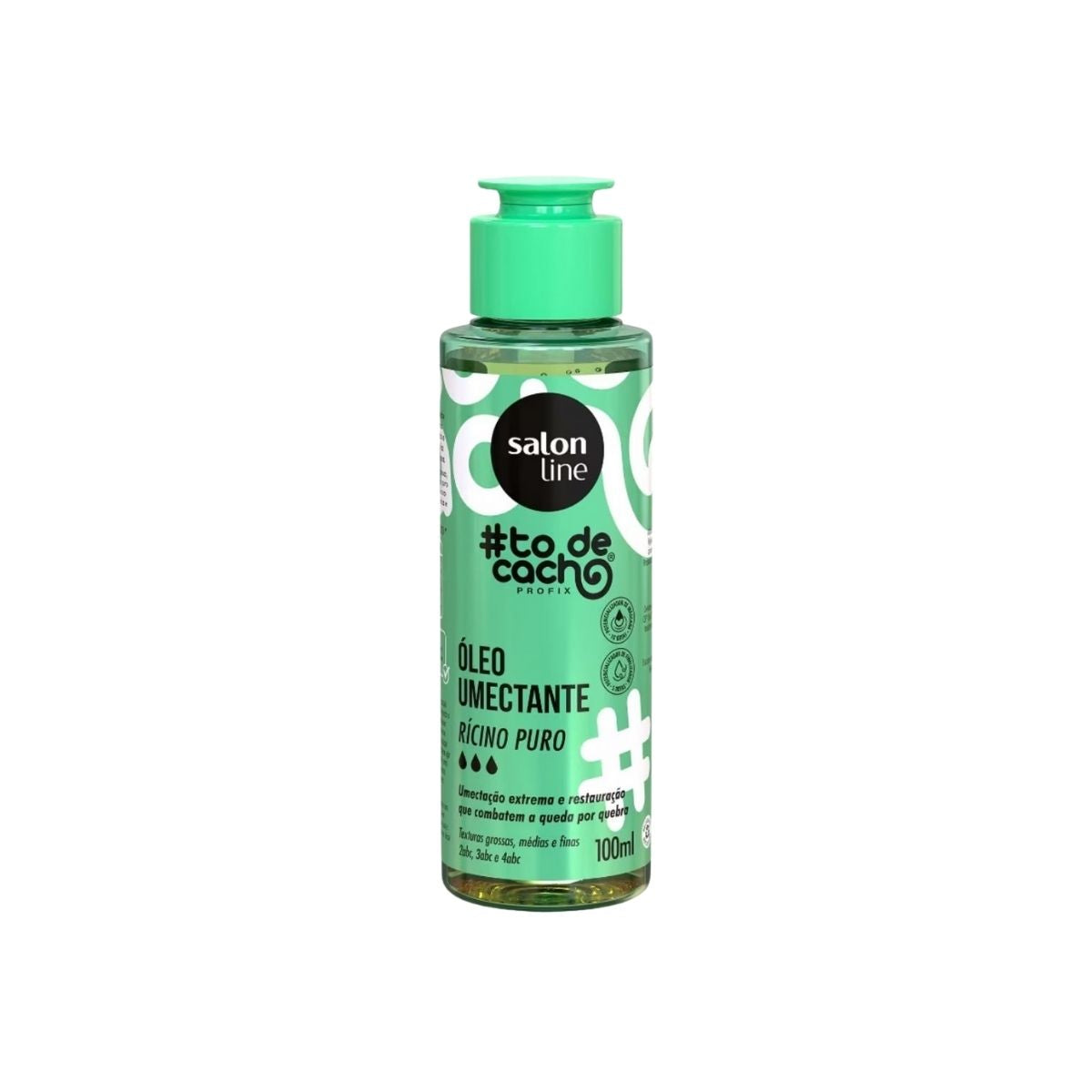 Oleo Salon Line #todecacho Rícino Puro de Umectação 100 ml