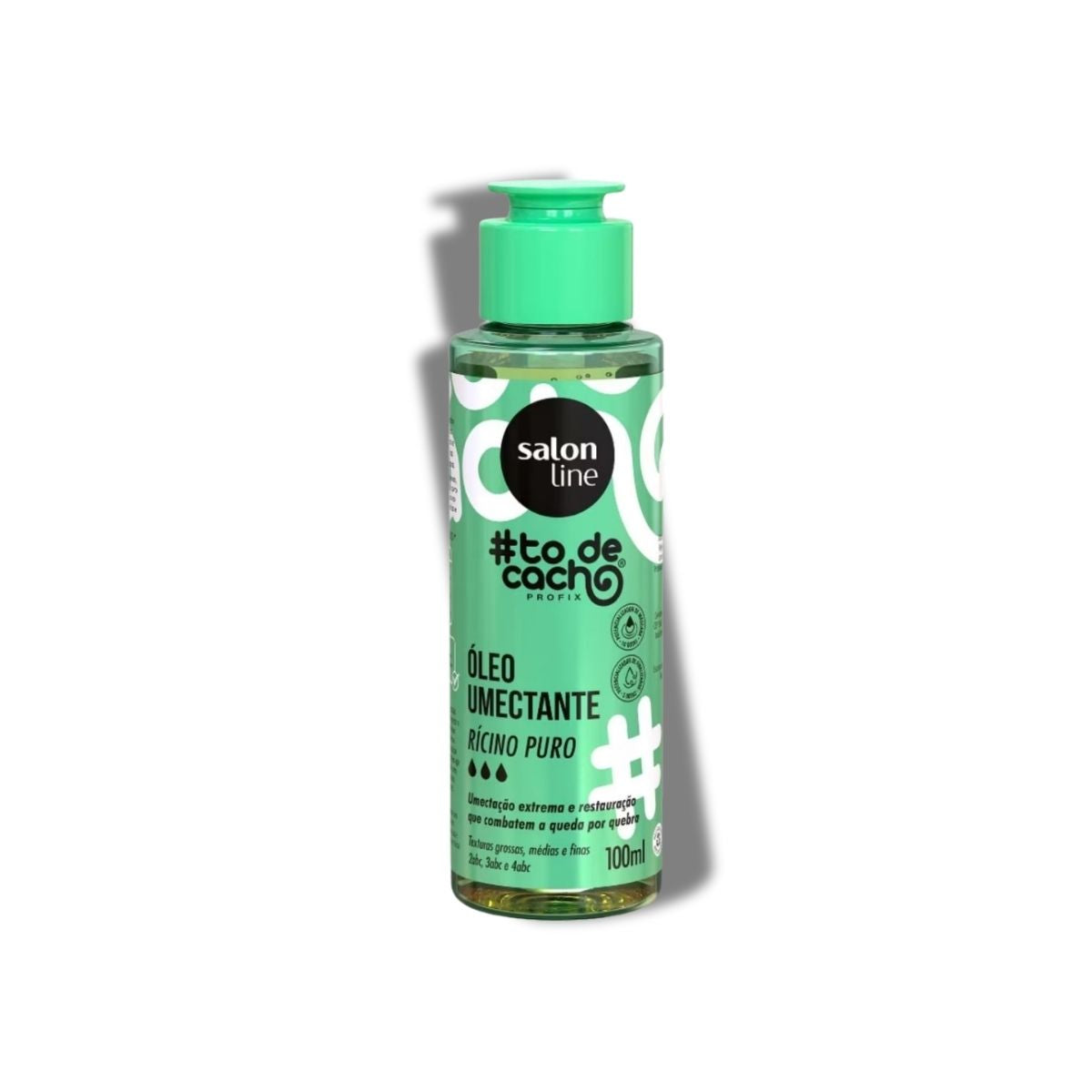 Oleo Salon Line #todecacho Rícino Puro de Umectação 100 ml