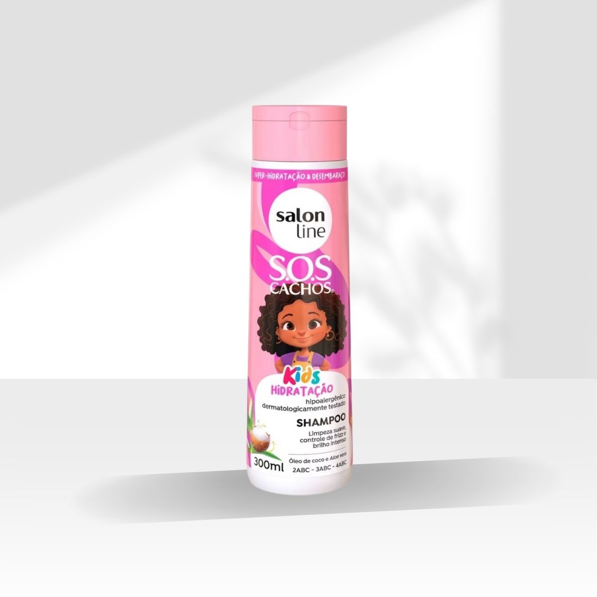 Shampoo Salon Line SOS Cachos Kids Shampoo Hidratante para Cabelo Cacheado 300ml
