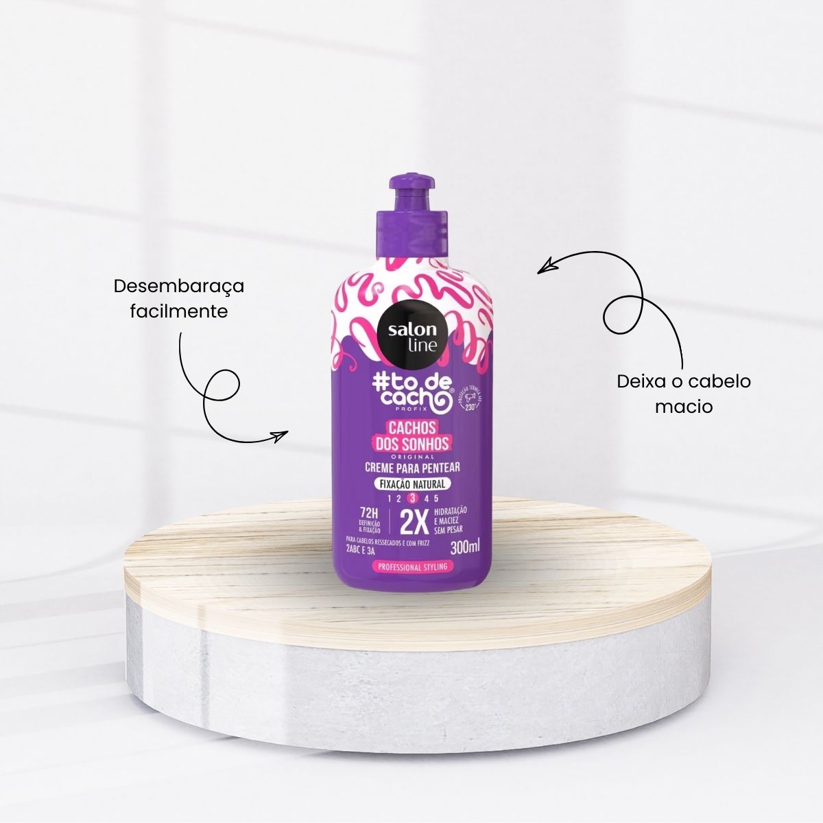 Creme de Pentear Salon Line #todecacho 300 ml