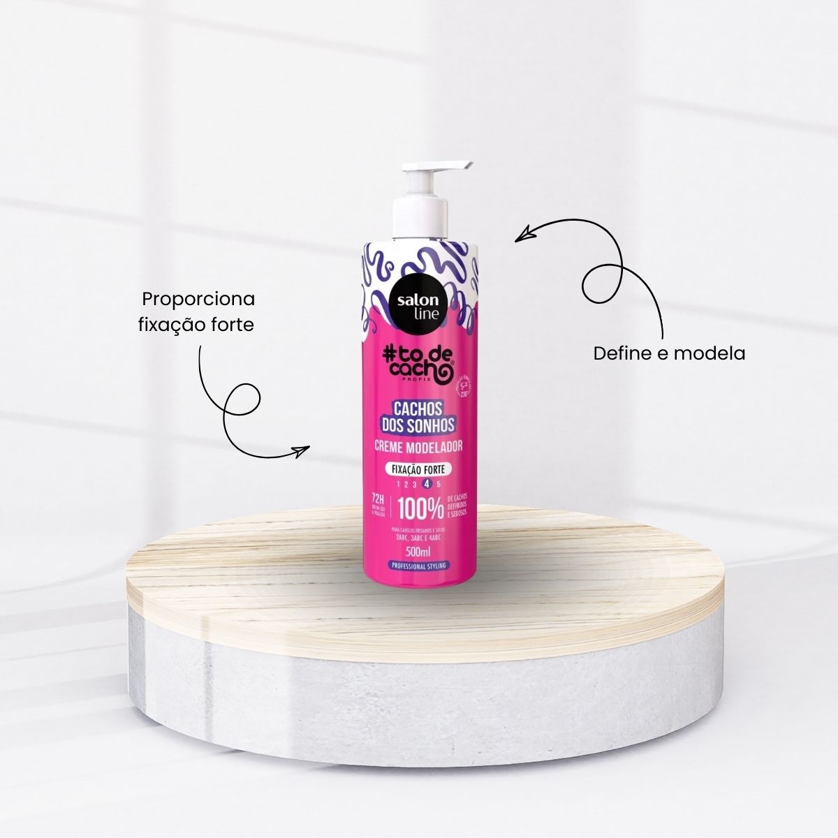 Salon Line #todecacho Creme Modelador Forte 500 ml