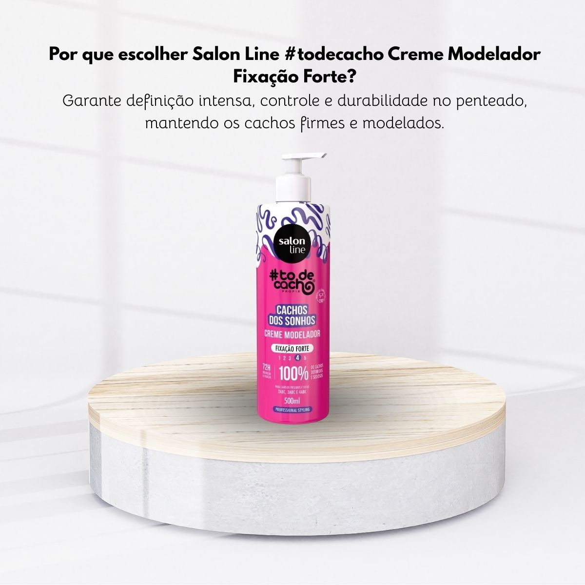 Salon Line #todecacho Creme Modelador Forte 500 ml