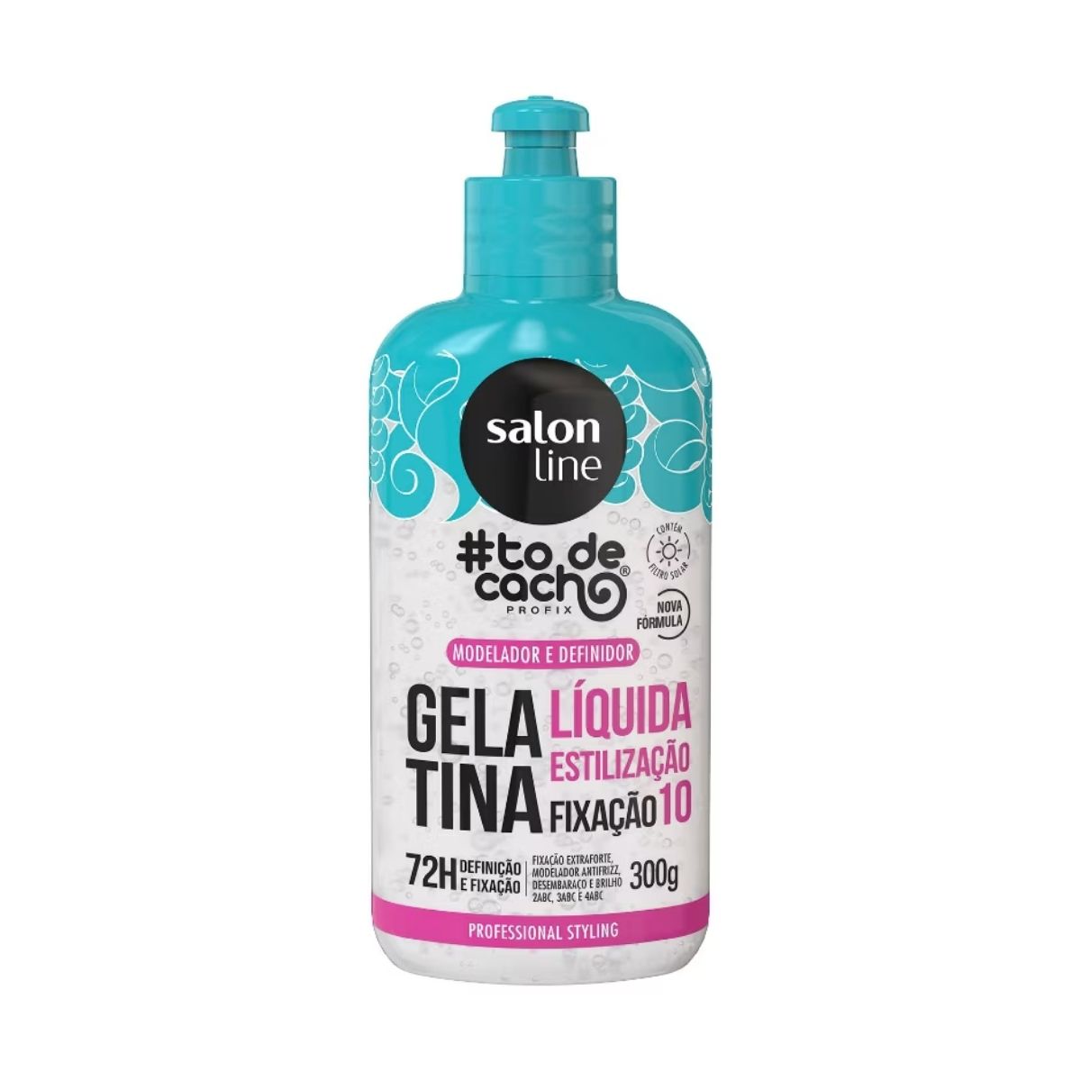 Gelatina Salon Line #todecacho Líquida Estilização 300 g