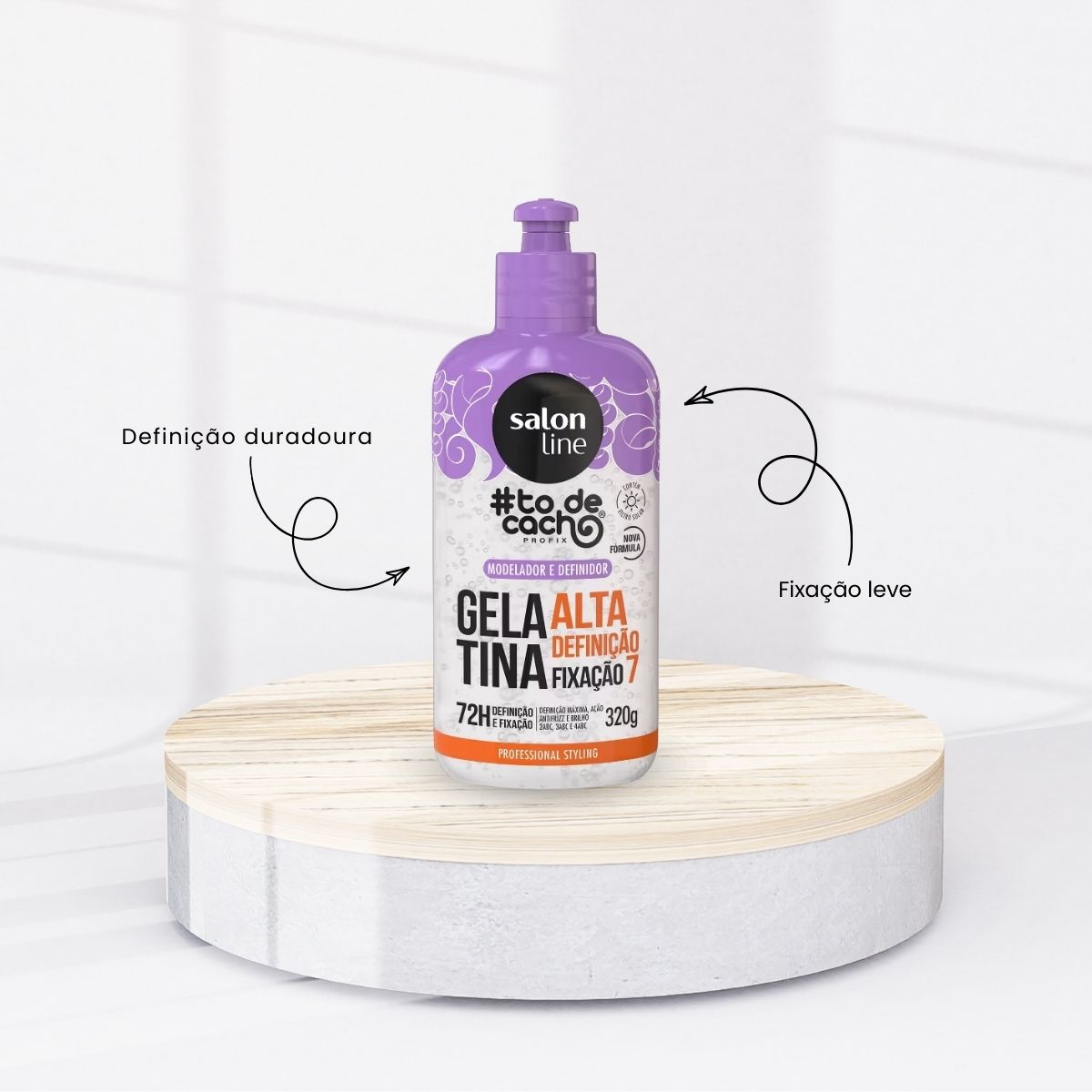 Gelatina Salon Line #todecacho Alta Definição 320 g