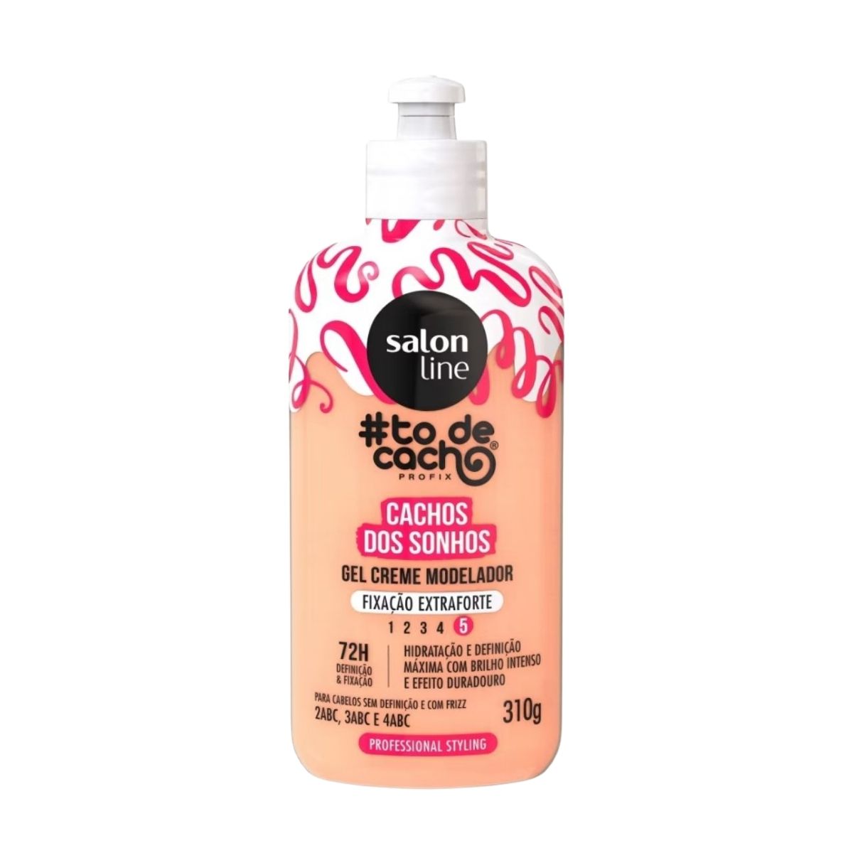 Gel Salon Line #todecacho Creme Modelador Extra Forte 310 g