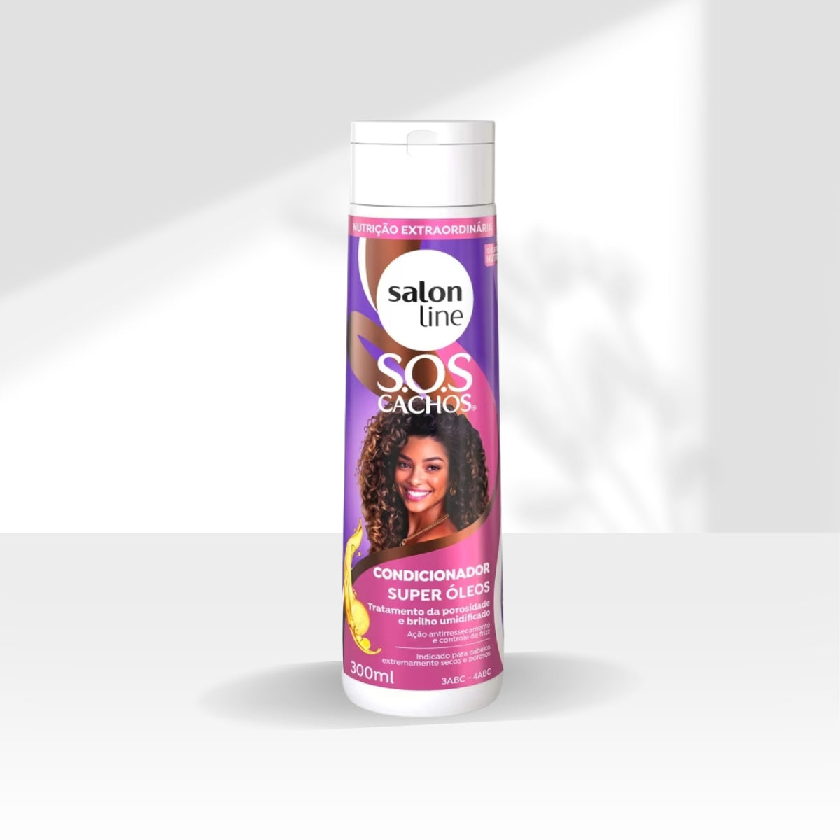 Condicionador Salon Line S.O.S Cachos Super Oleos Cabelo Cacheado 300 ml