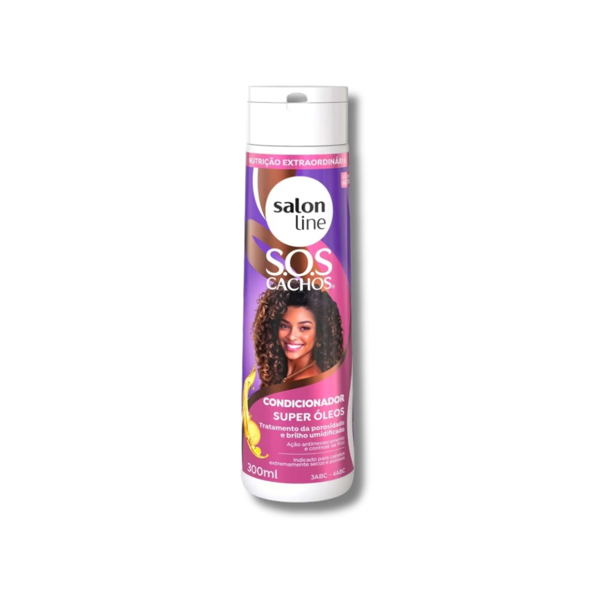 Condicionador Salon Line S.O.S Cachos Super Oleos Cabelo Cacheado 300 ml