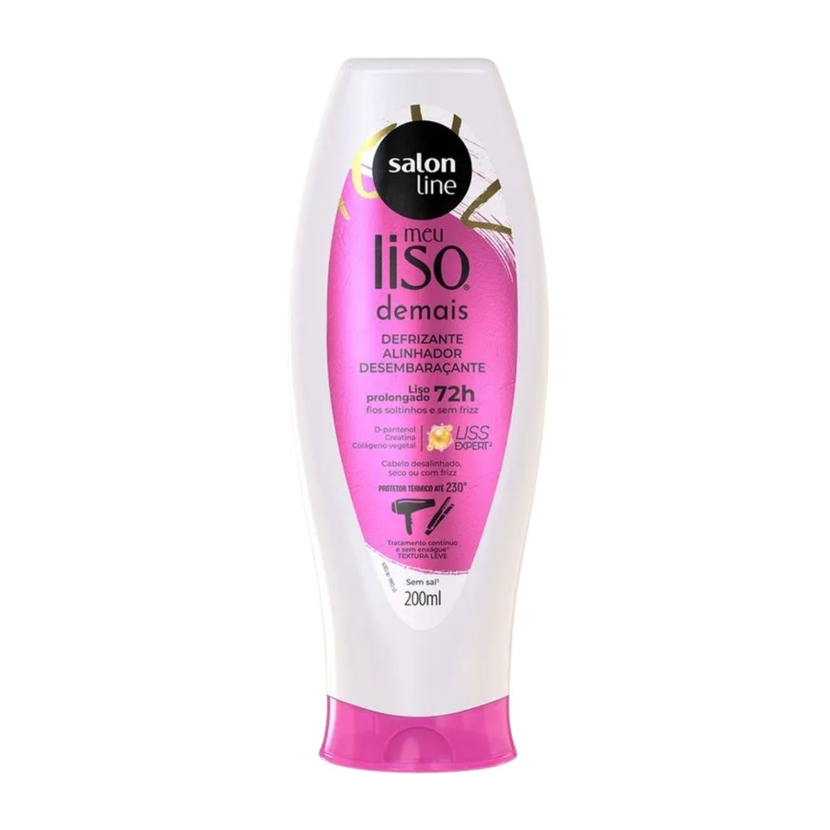 Protetor Térmico Salon Line Meu Liso Demais Defrizante 200 ml