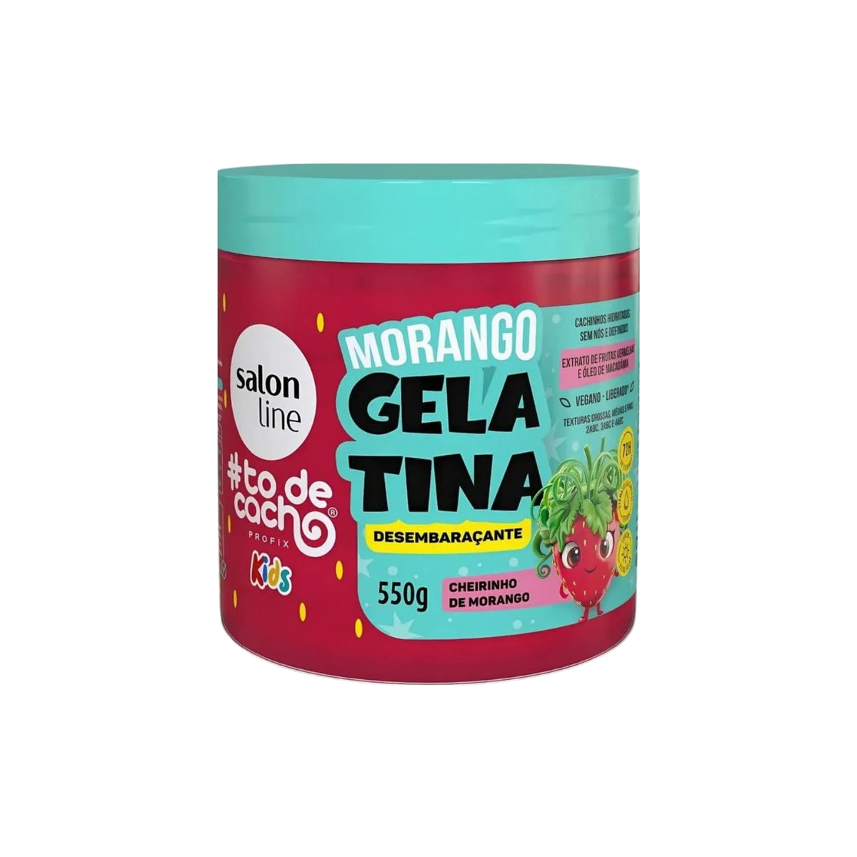 Salon Line #todecacho Kids Morango Gelatina 550 g