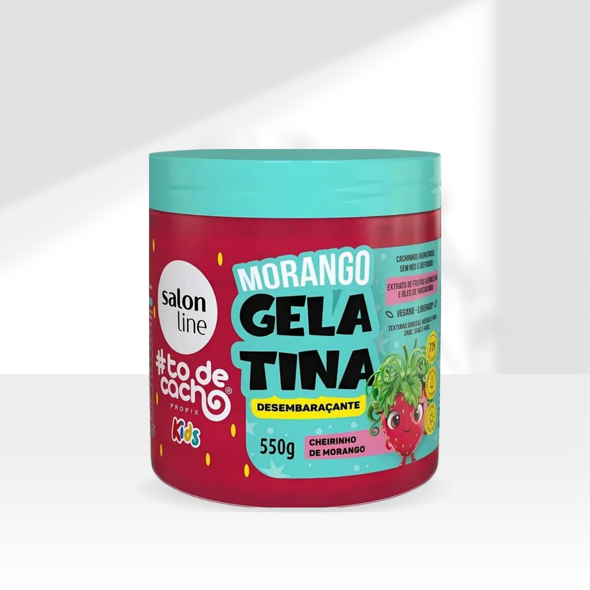 Salon Line #todecacho Kids Morango Gelatina 550 g
