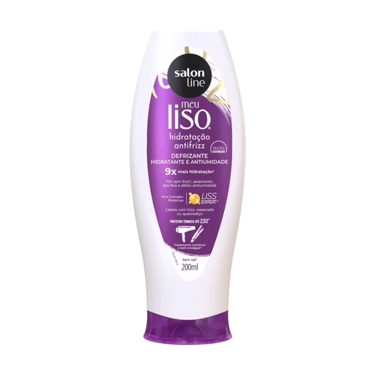 Protetor Térmico Salon Line Meu Liso Antifrizz 200 ml