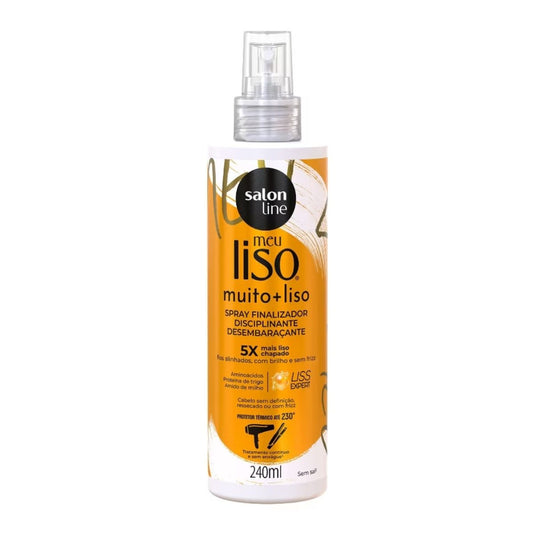 Spray Salon Line Meu Liso Muito +Liso Protetor Térmico 240 ml