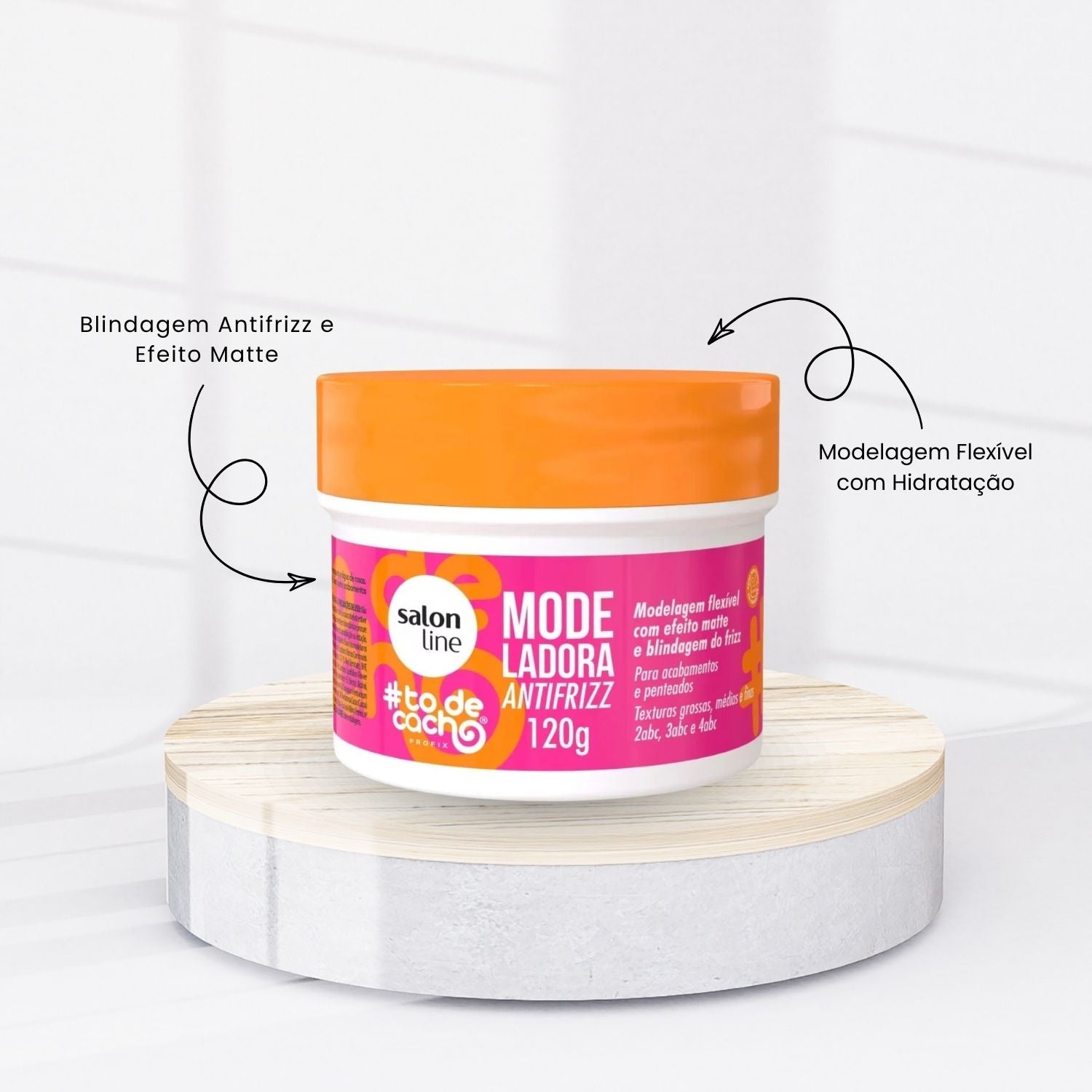 Salon Line #todecacho Modeladora Antifrizz 120 g – Doce Beleza