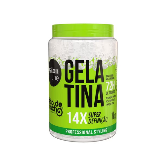 Gelatina Salon Line #todecacho Super Definição 1 Kg