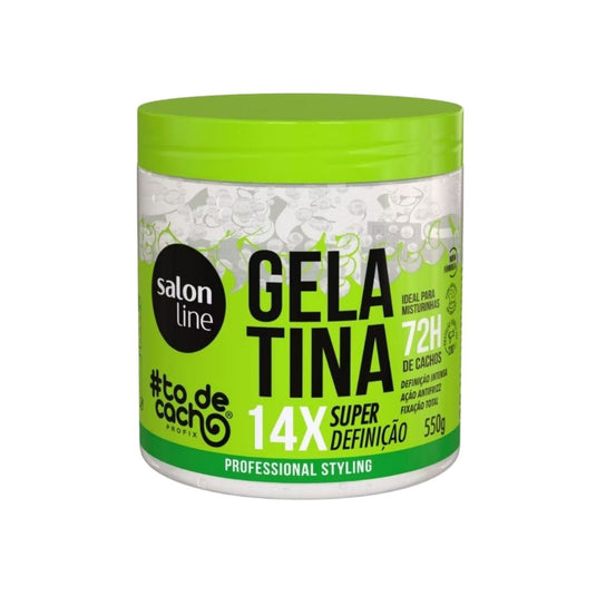 Gelatina Salon Line #todecacho Super Definição 550 g