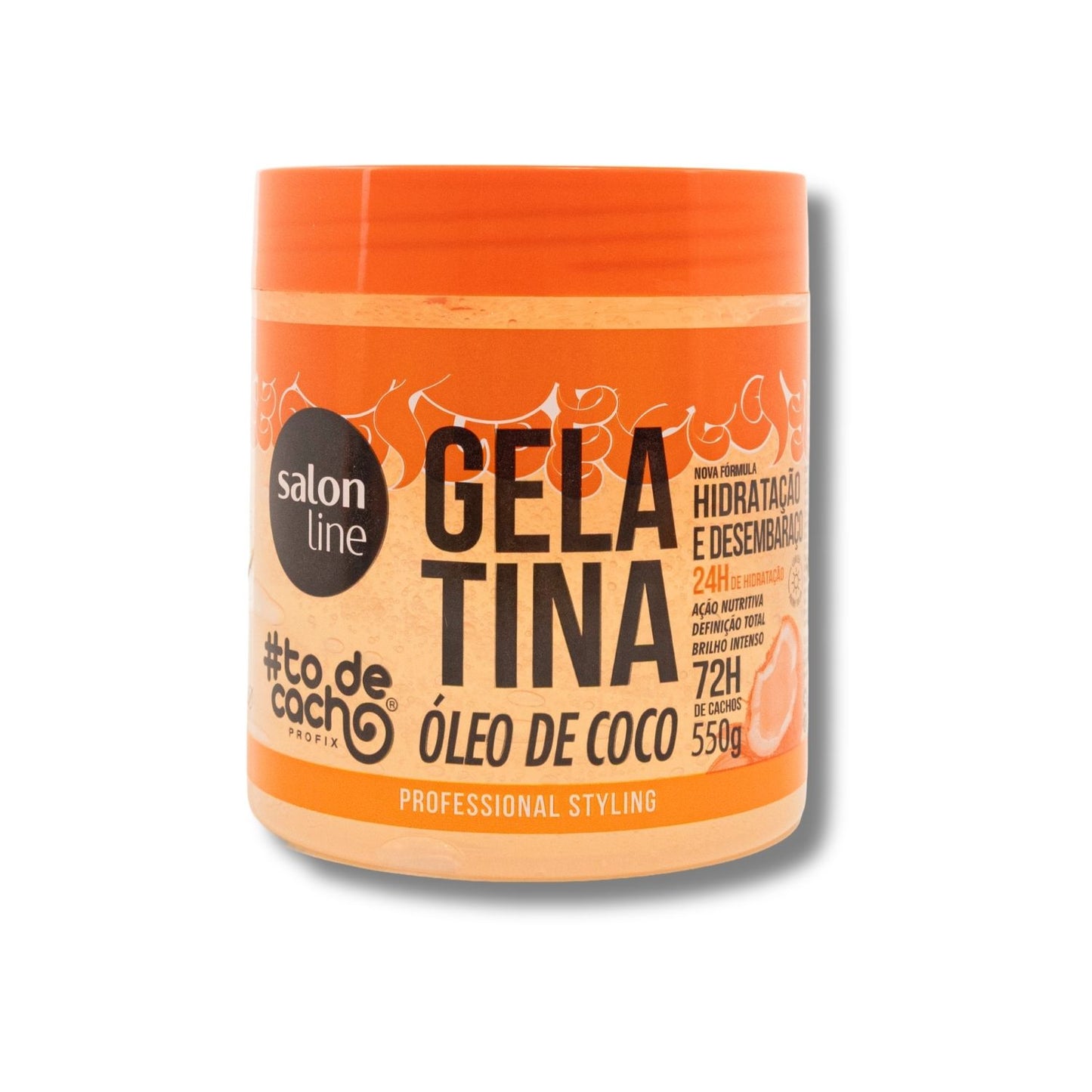 Gelatina Salon Line #todecacho Nutritiva 550 g