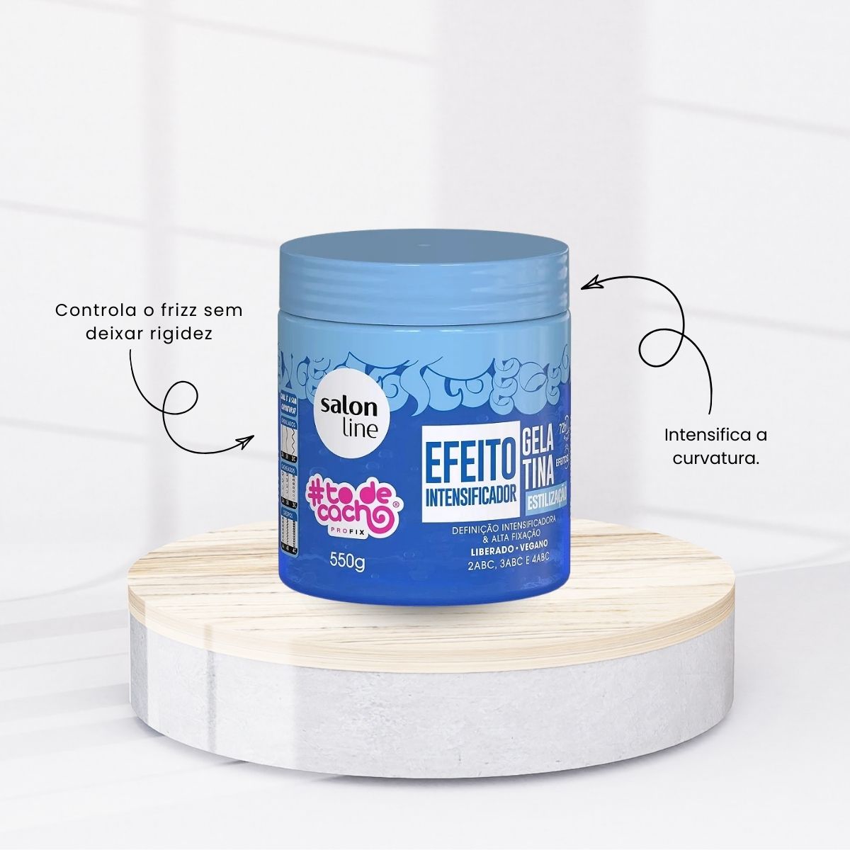 Gelatina Salon Line #todecacho Definição Antifrizz 550 g