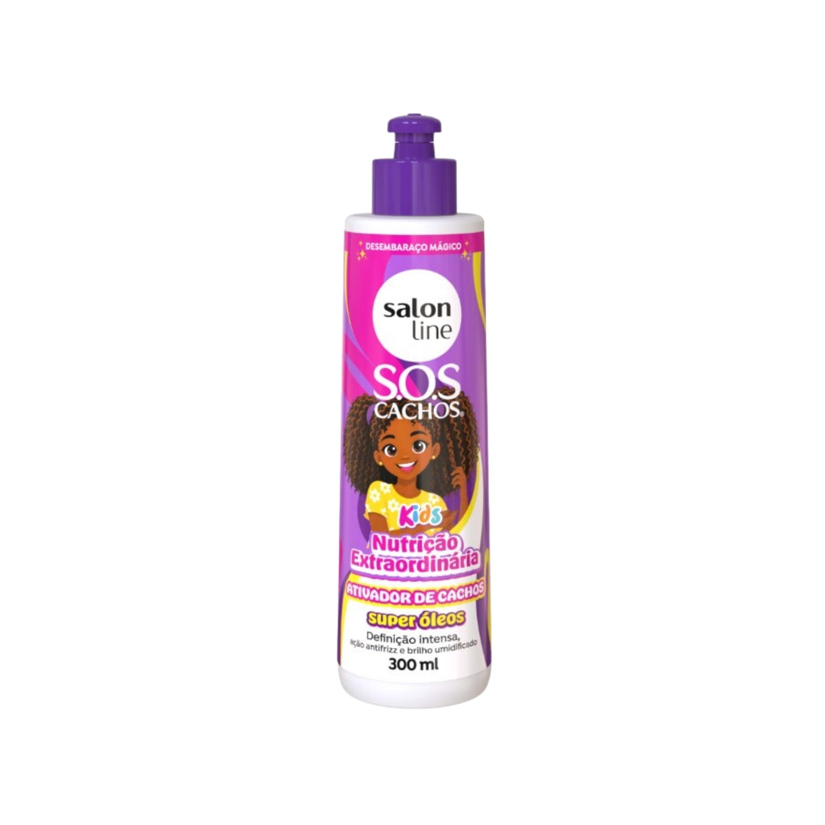Salon Line S.O.S Cachos Kids Super Óleos Ativador 300ml