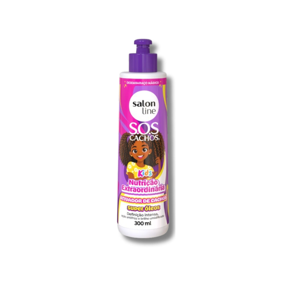 Salon Line S.O.S Cachos Kids Super Óleos Ativador 300ml