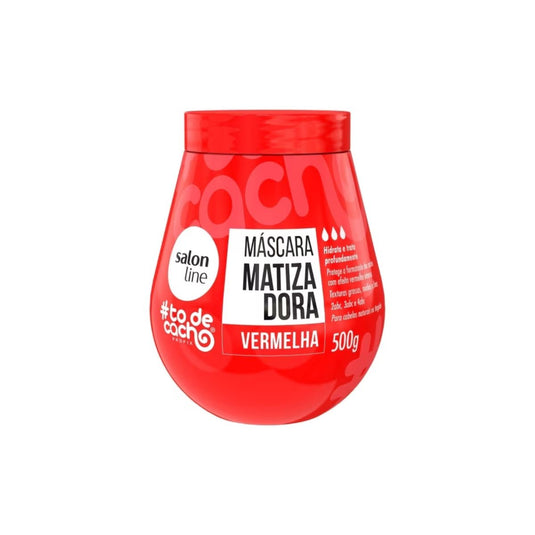 Máscara Matizadora Salon Line #todecacho Vermelha 500 g