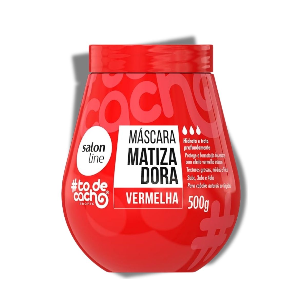 Máscara Matizadora Salon Line #todecacho Vermelha 500 g