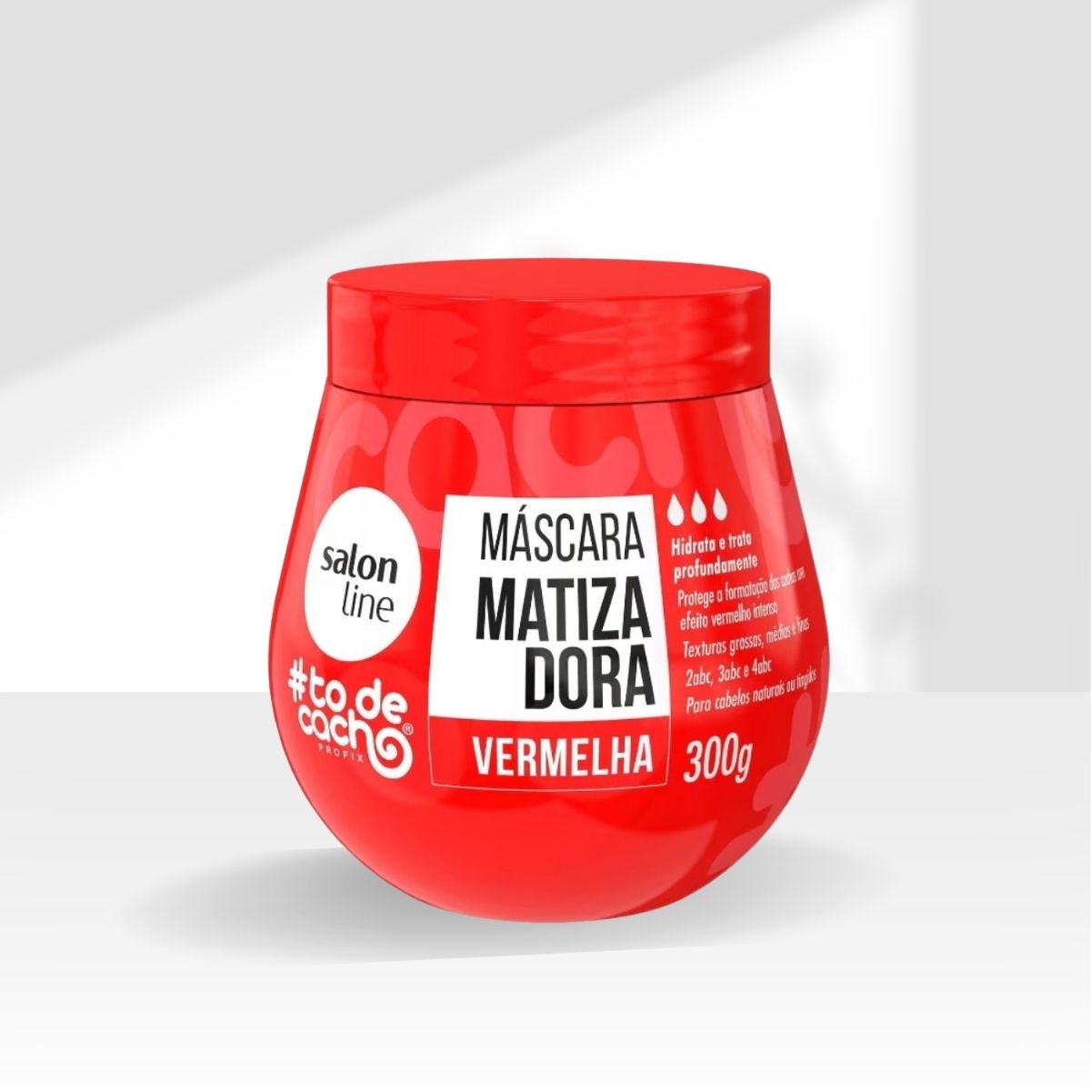 Máscara Matizadora Salon Line #todecacho Vermelha 300 g