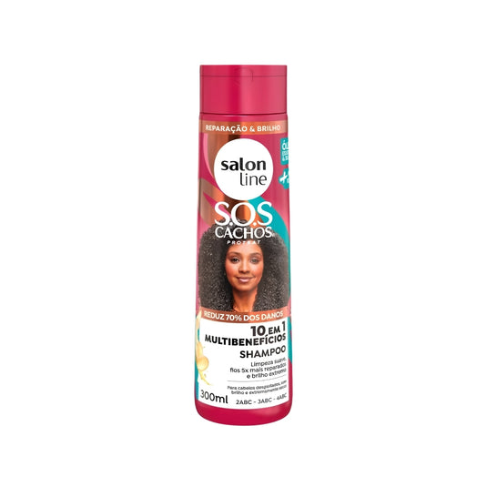 Salon Line S.O.S Cachos Multibenefícios Shampoo 300ml
