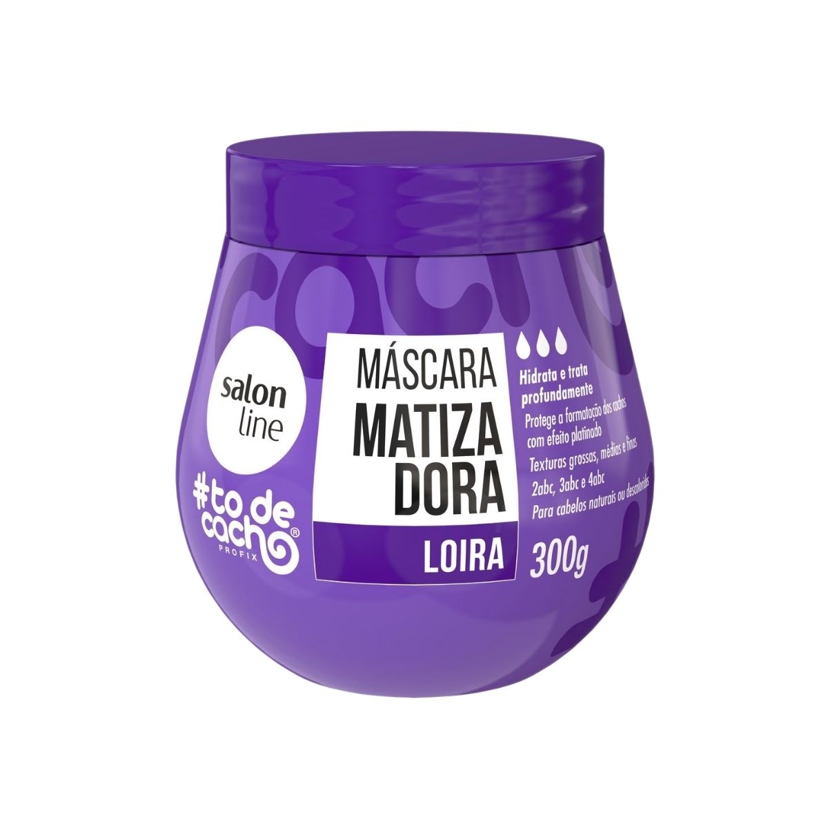 Máscara Matizadora Salon Line #todecacho Loira 300 g