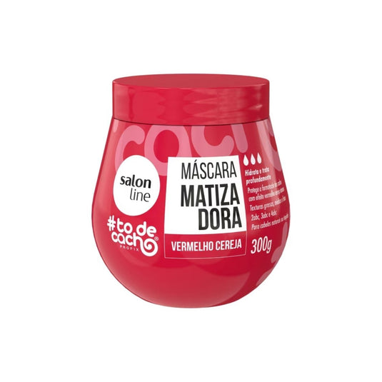 Máscara Salon Line #todecacho Vermelho Cereja 300 g
