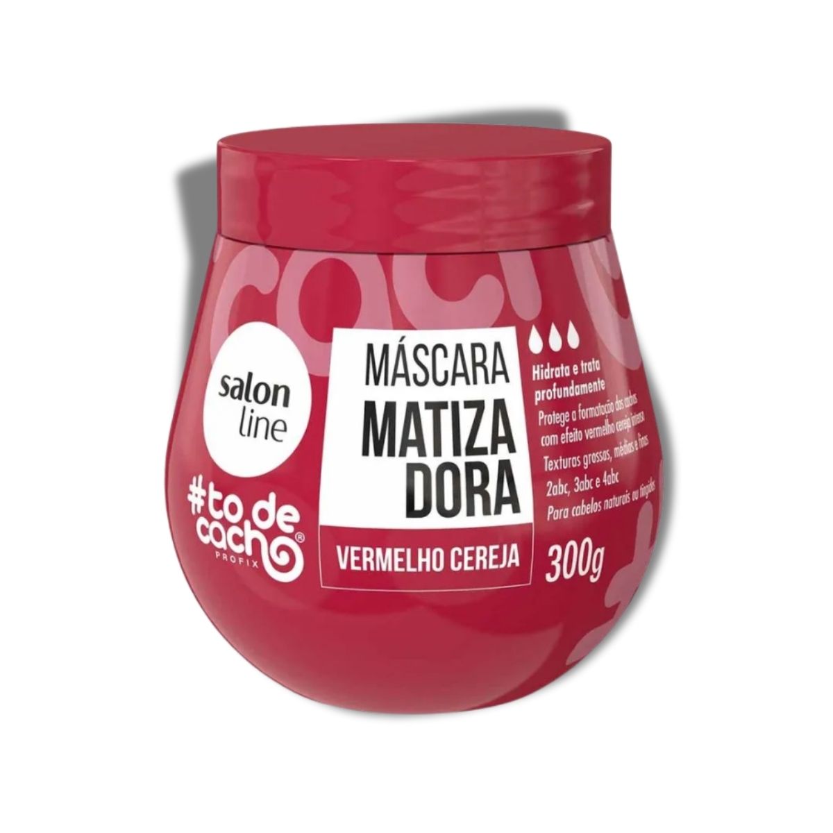 Máscara Salon Line #todecacho Vermelho Cereja 300 g