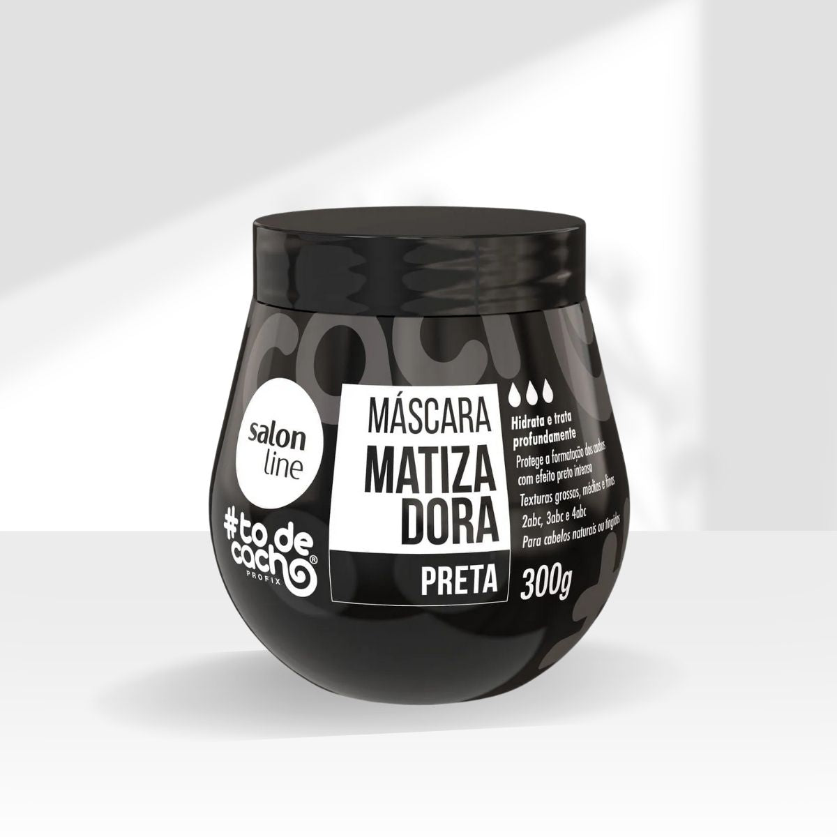 Máscara Matizadora Salon Line #todecacho Preta 300 g