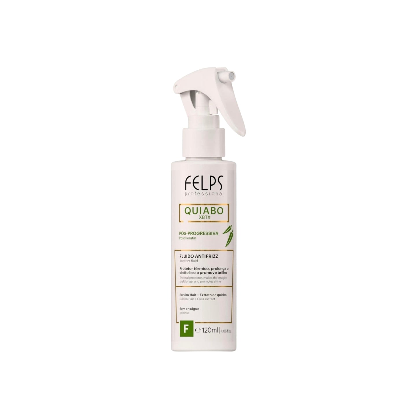 Felps Professional Quiabo XBTX Fluido Antifrizz 120ml