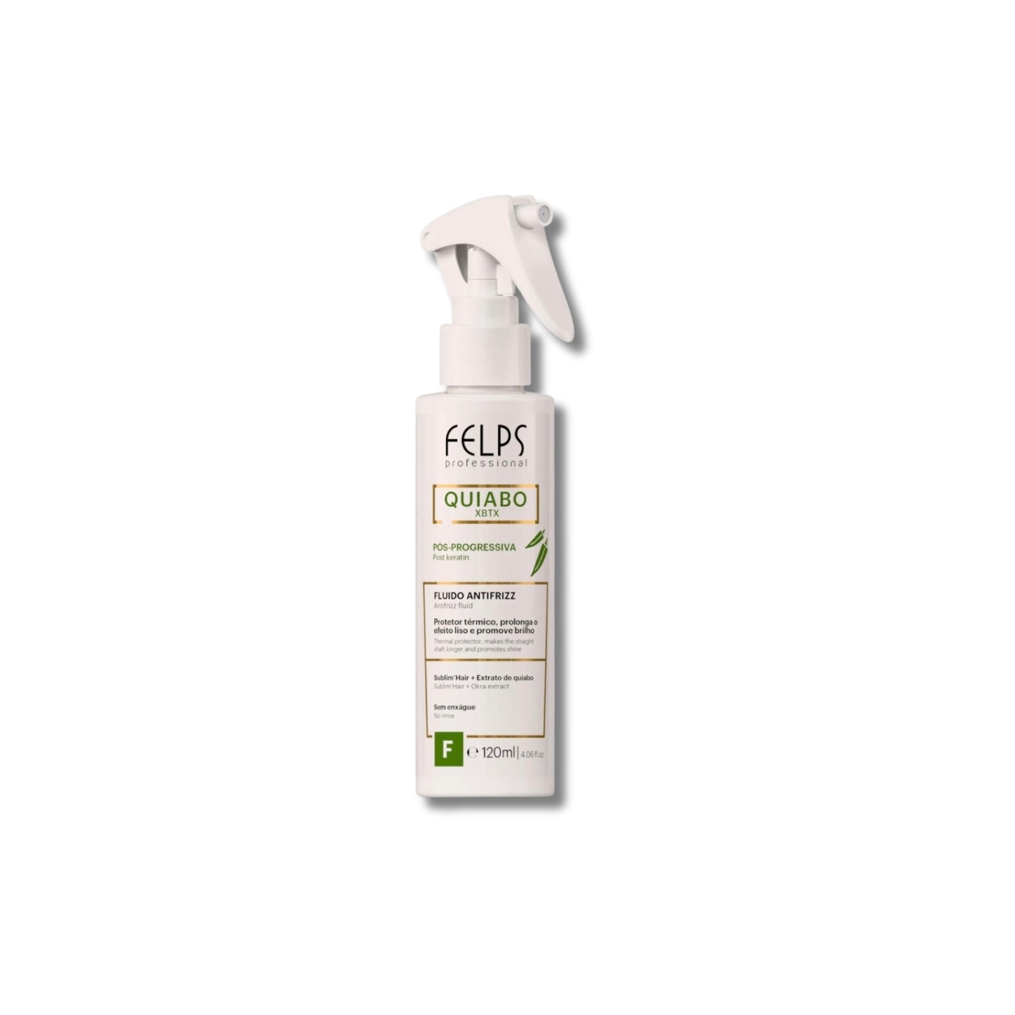 Felps Professional Quiabo XBTX Fluido Antifrizz 120ml
