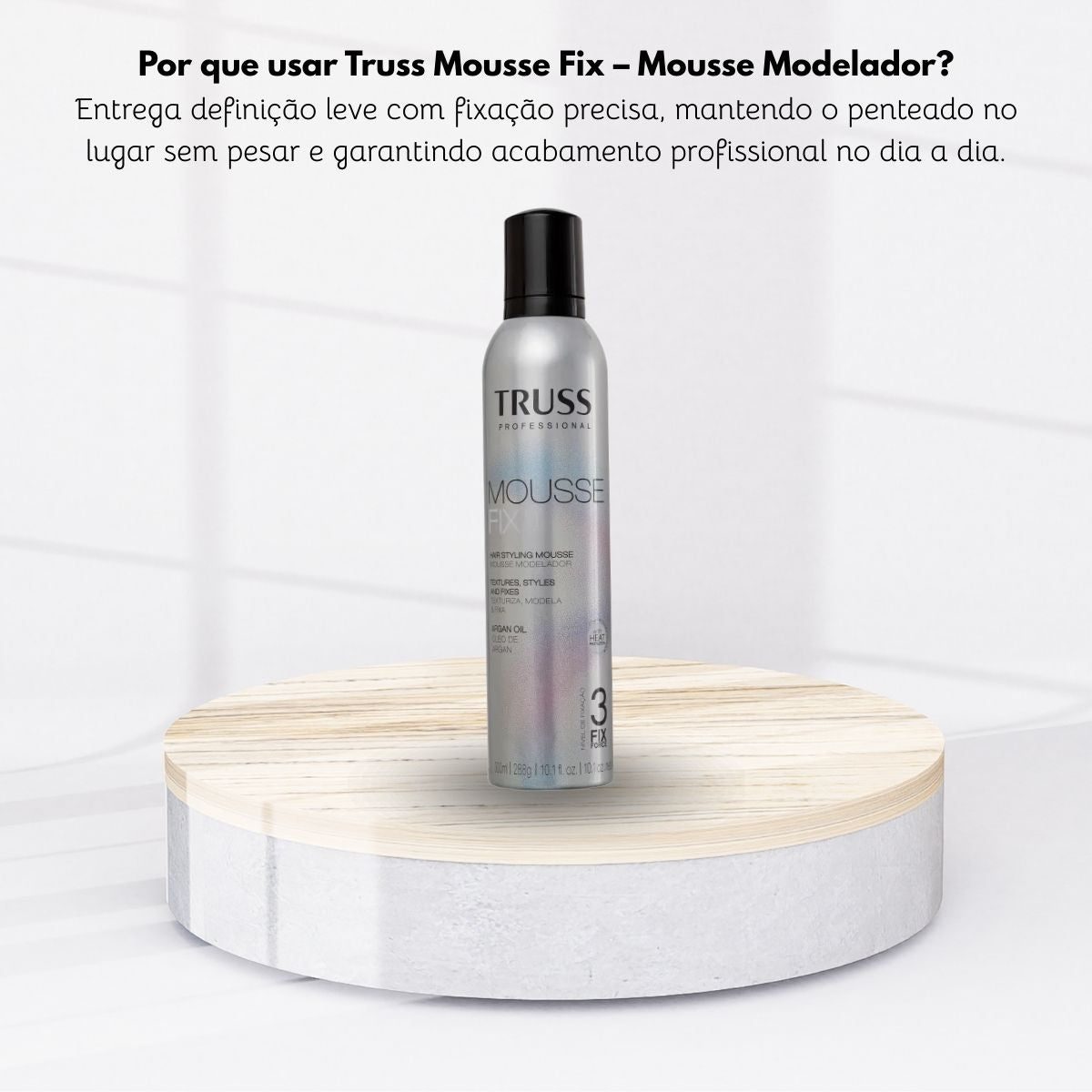 Truss Mousse Fix Mousse Modelador 300ml
