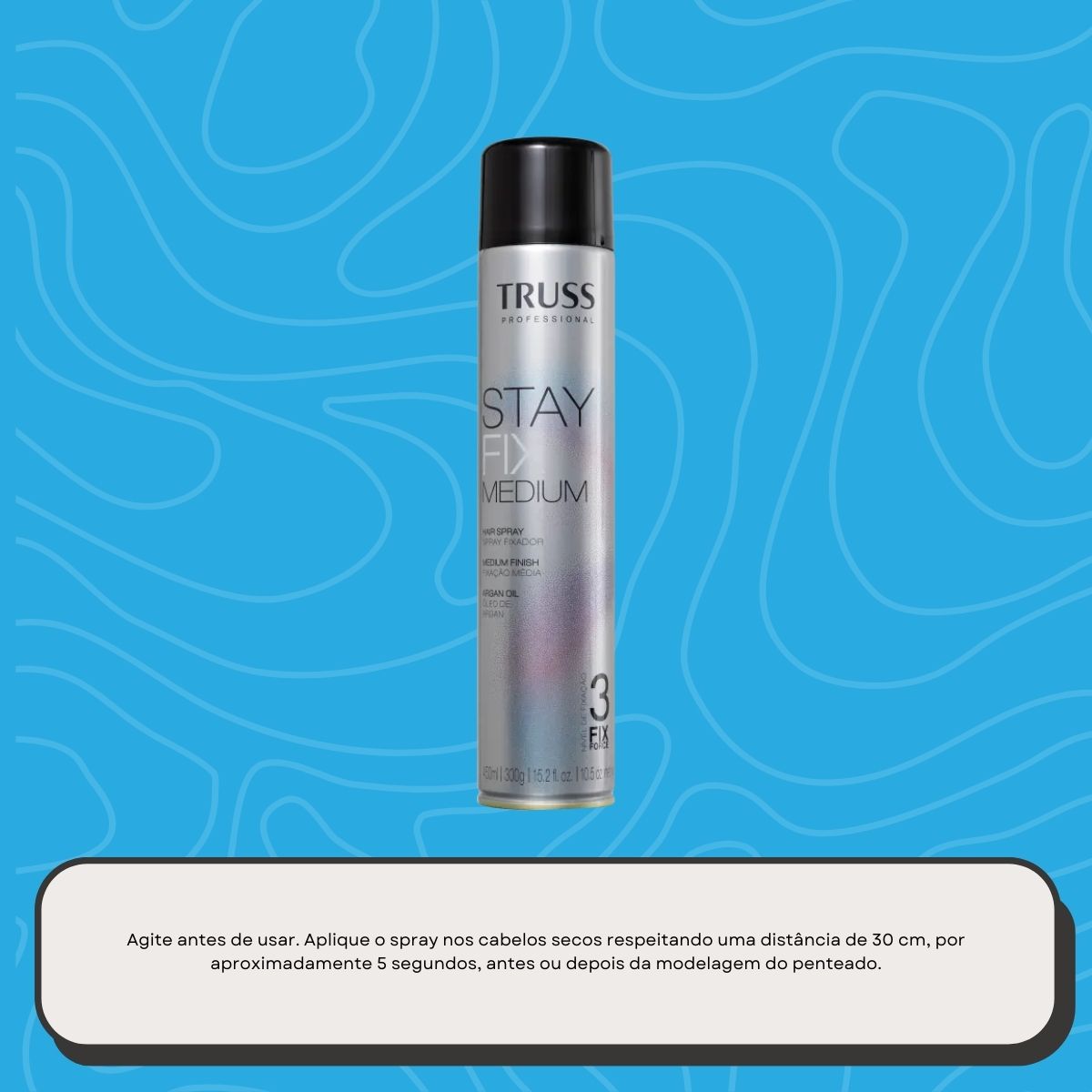 Spray Truss Stay Fix Medium Fixador 450 ml