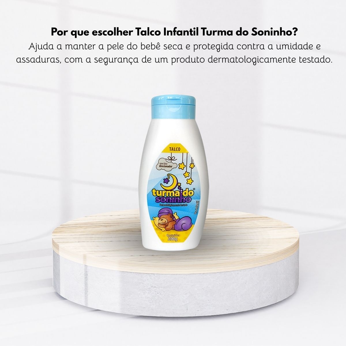 Talco Turma do Soninho Azul 200 g