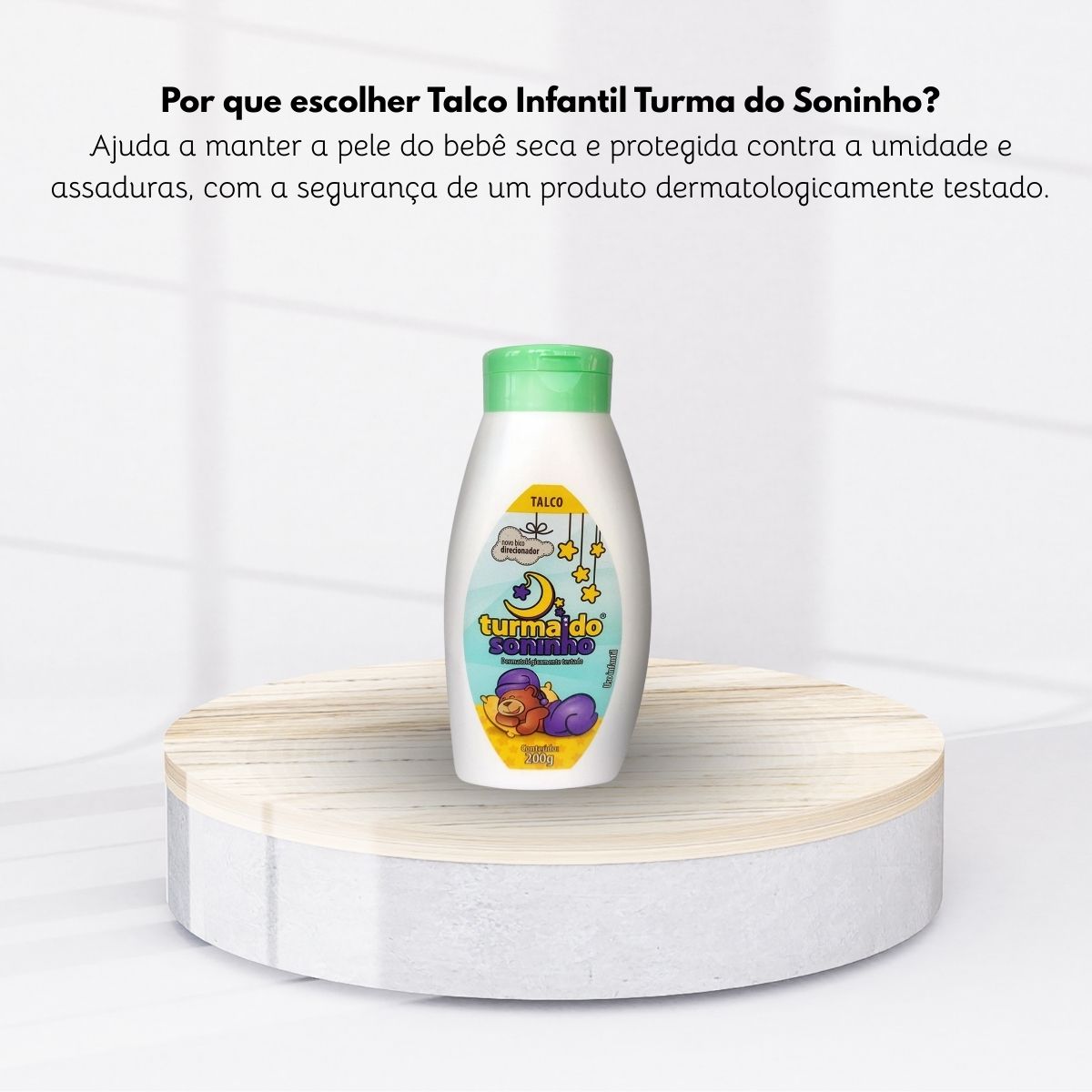 Talco Turma do Soninho Verde 200 g