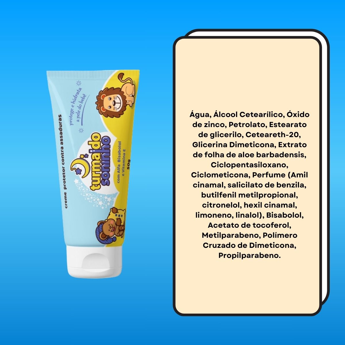 Turma do Soninho Creme Antiassadura 50 g