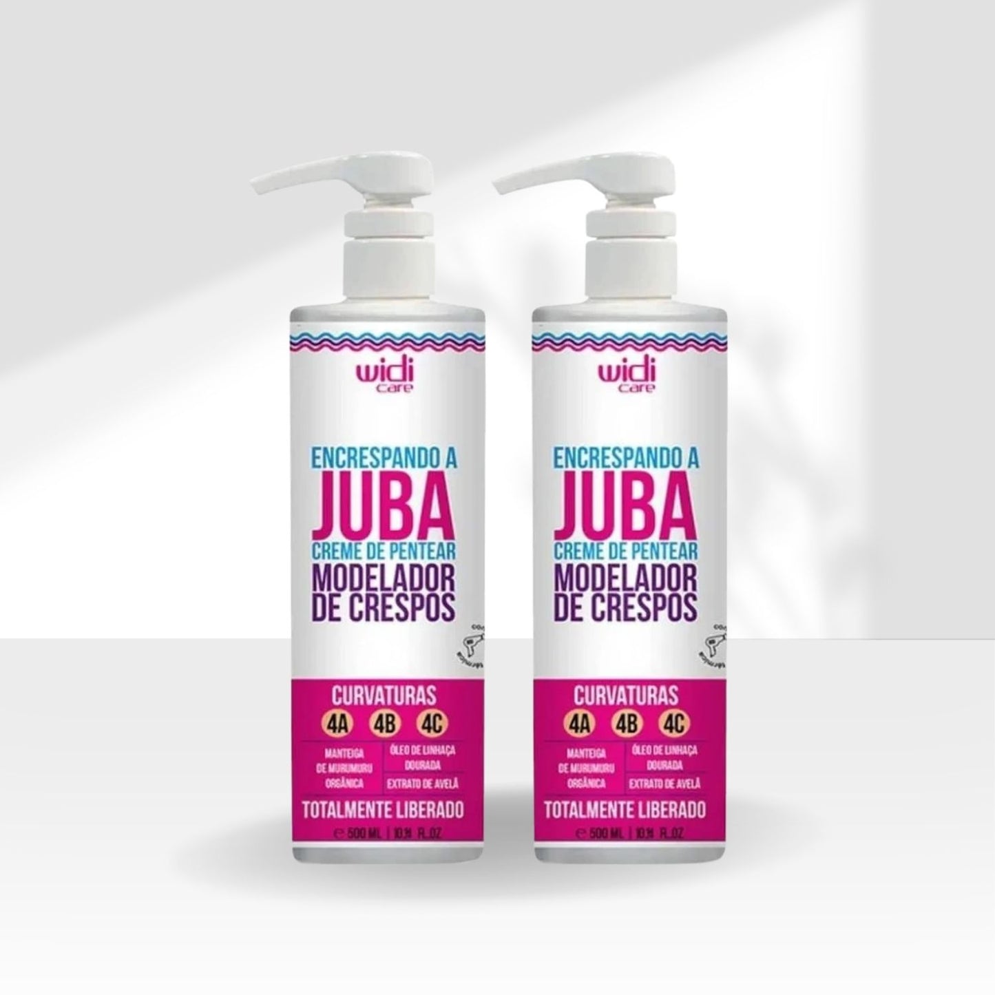 Kit Widi Care Encrespando a Juba 2 Creme de Pentear 500 ml