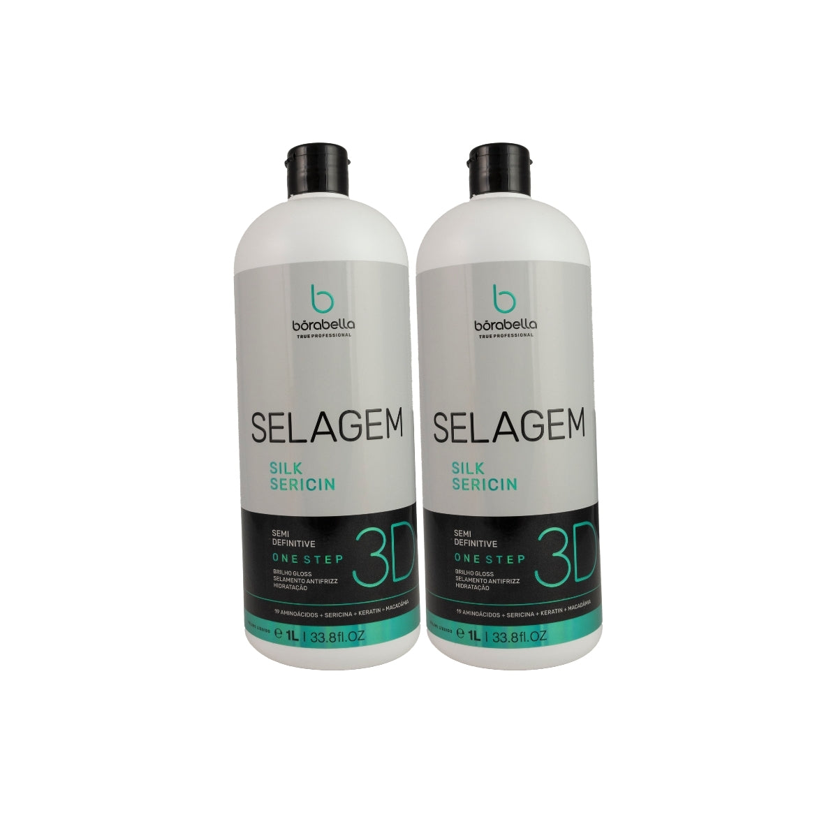 Kit Bórabella 2 Selagem 3D Semi Definitiva Sem Formol 1 Litro