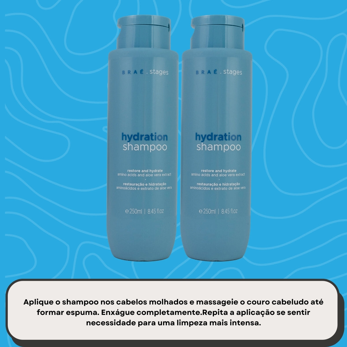 Kit Braé Stages Hydration 2 Shampoo 250 ml