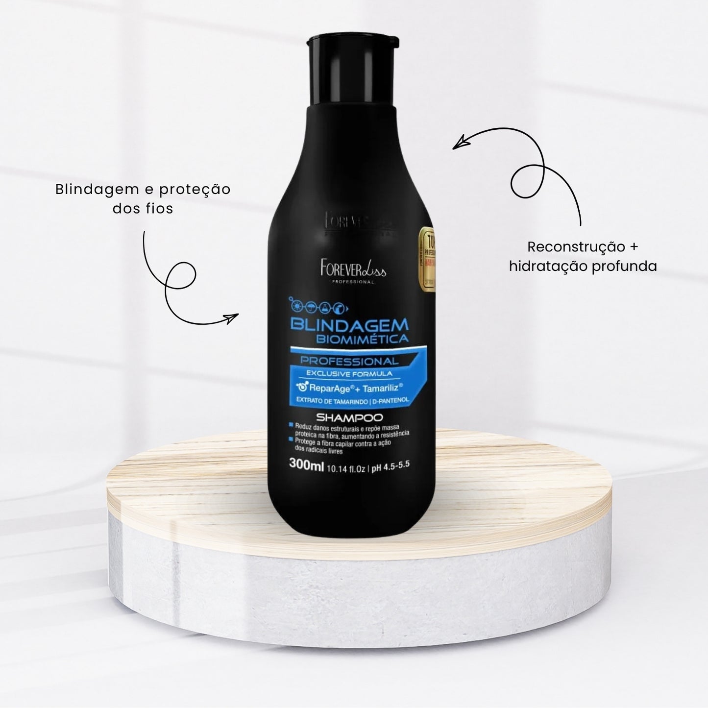 Shampoo Forever Liss Blindagem Capilar 300 ml