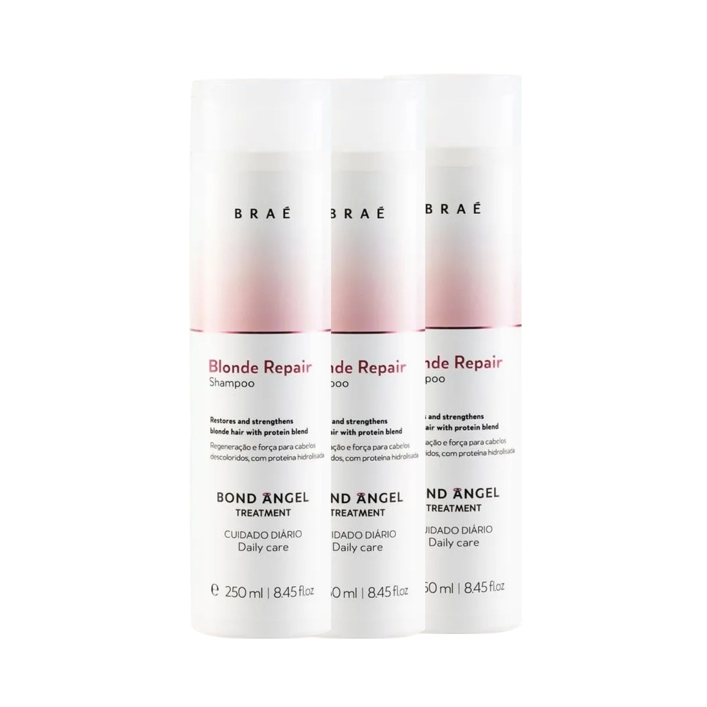 Kit Braé Blonde Repair Bond Angel 3 Shampoo 250 ml