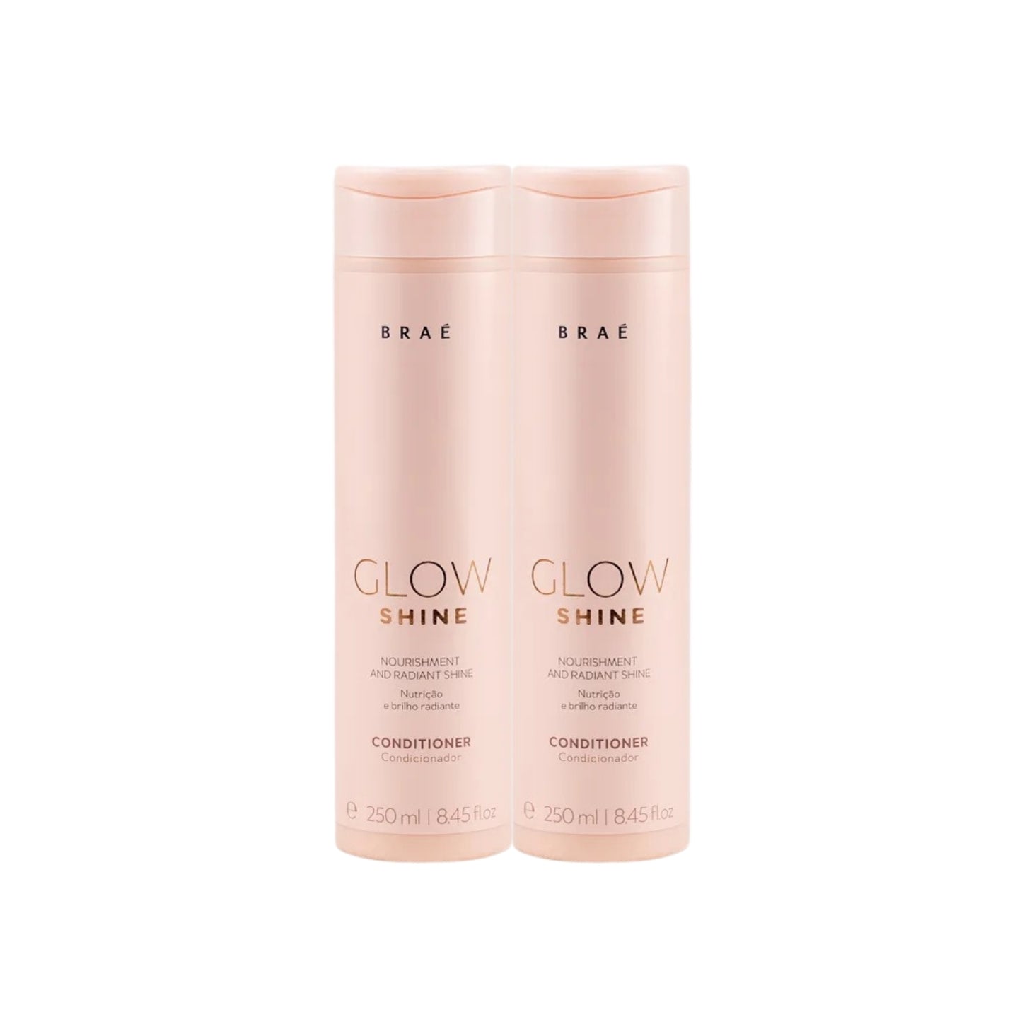 Kit Braé Glow Shine Nutrição e Brilho 2 Condicionador 250 ml