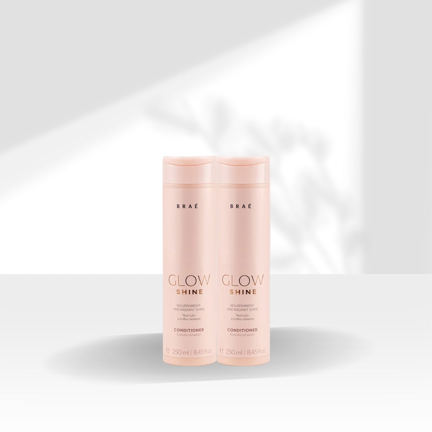 Kit Braé Glow Shine Nutrição e Brilho 2 Condicionador 250 ml